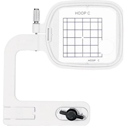 JA803 #850851003 Free Arm Hoop C Embroidery Hoop 2"x2" (50x50mm) FOR Elna 820/8200/8300/8600 Bernina Deco 330, Deco 340