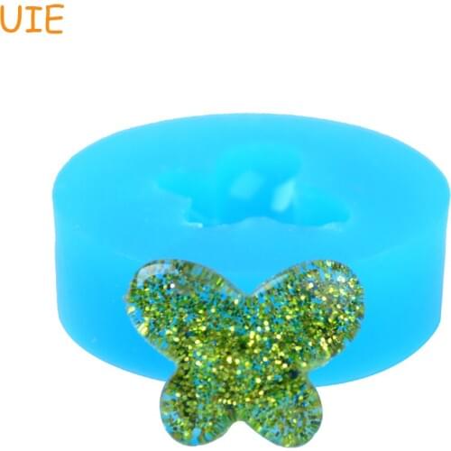 PYL277U 17.1mm Butterfly Silicone Mold - Fondant, Sugarcraft, Polymer Clay, Candy, Jewelry, Resin, Clay, Icing, Chocolate, Fudge