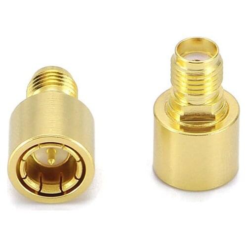 SMA-JK Adapter SMA Male To RP-SMA Female for FPV Racing AV Receiver Antenna RapidFIRE Fatshark Goggles Foxeer Lollipop 3 2