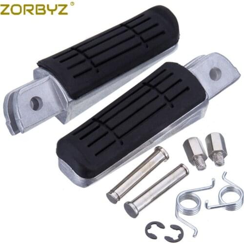 ZORBYZ 1Pair Motorcycle Aluminum Front Footrest Footpegs Fit For Yamaha XJ 900 S Diversion 1995-2003