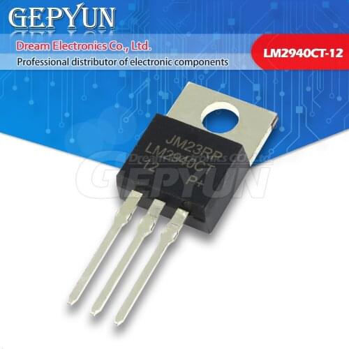 10PCS LM2940CT-12 TO220 LM2940CT TO-220 LM2940-12 new and original IC