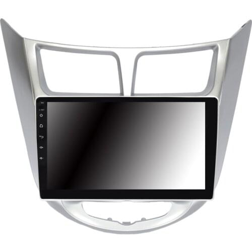 Android Car Radio Stereo 9 inch GPS Navigation For Hyundai VERNA 2012 Car Multimedia Player with Carplay