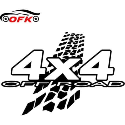 Car Stickers Decor Motorcycle Decals NEW 4X4 OFF-ROAD Mud Funny Decorative Accessories Creative Waterproof PVC,20cm*14cm