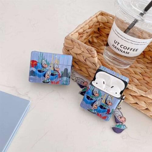 Funda for Airpods 1/2/pro Case Luxury Korea Pattern Case for Apple Air Pods Wireless Earphone Cover Capa Headphones Case Box