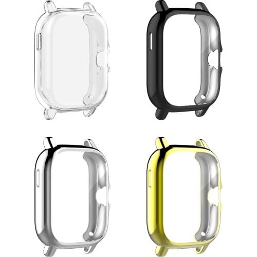 Watch Cover For Huami Amazfit GTS 2/ GTS 2E TPU Frame Case Edge Shell Protect Bumper Smart Watch Replacement Cases