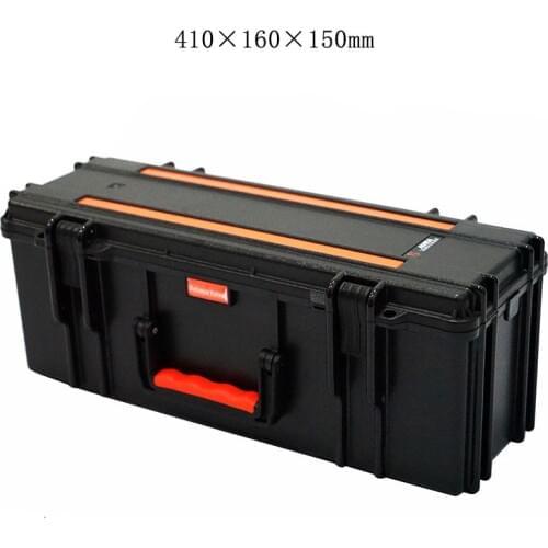 41x16x15cm toolbox equipment instrument case safety protection outdoor suitcase waterproof shockproof with sponge