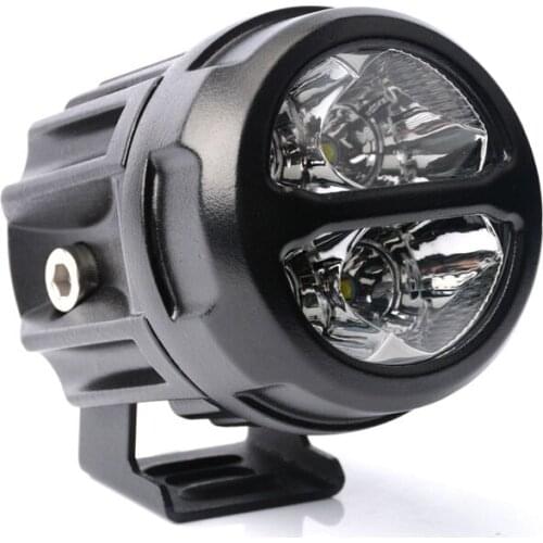 Auxiliary steam motorcycle highlighting 20 w lamp before 3 inch round waterfowl work light