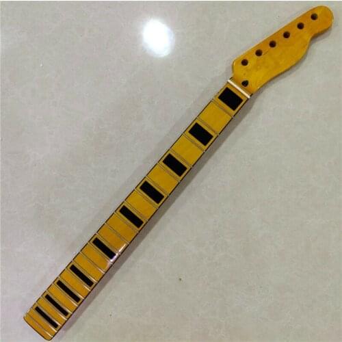 Quality Maple 22 frets electric guitar Neck maple Fingerboard guitar neck Replacement gloss