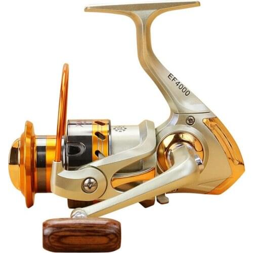 500-9000 series Distant Wheel Metal Spinning Fishing Reel 5.5:1 12 Bearing Balls Fishing Wheel Rotate the spool Fishing coil