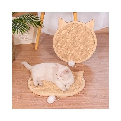 Cat Scratching Board Grinding Cat Claw Board Wood Board Cat Litter Cat Scratching Pad Dust-Free Cat Toys Pet Supplies