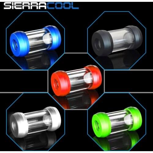 Newest compound Filters, G1/4 Glass+Metal Multiple Color Combinations, With Extra Filter Net