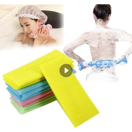 Beauty Skin Exfoliating Cloth Washcloth Japanese Body Wash Towel Nylon Bath Towel Skin Polishing Towel Fast Delivery Wholesale
