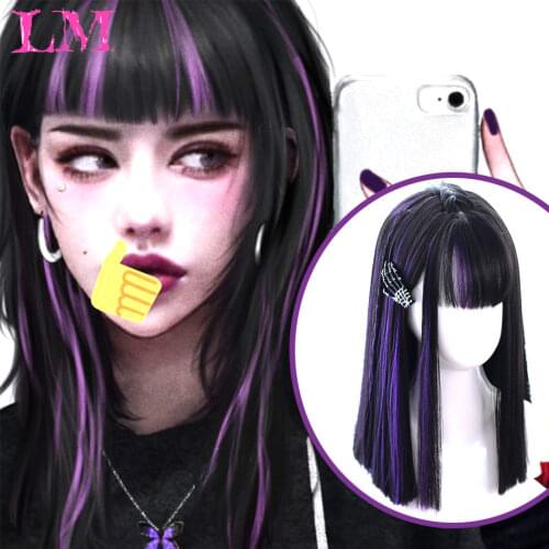 LIANGMO Black Wigs