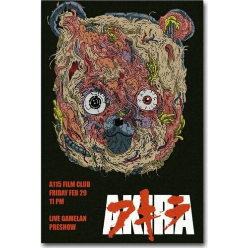 042 Akira - Red Fighting Japan Anime 064 Wall Silk Cloth Poster Art Decoration Gift