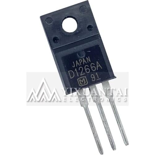 10pcs/lot 100% NEW origina 2SD1266 2SD1266A D1266 D1266A TO220 Triode Transistor TO-220 TO220F