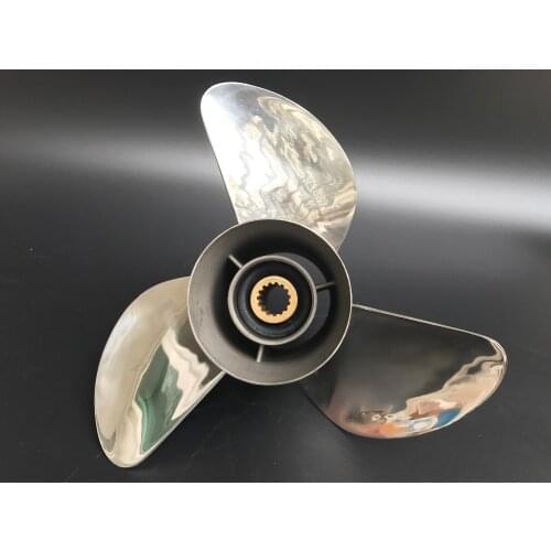 14x19 For mercury 150-300HP outboard boat motors STAINLESS STEEL Propeller 15 tooth outboard mercury propeller