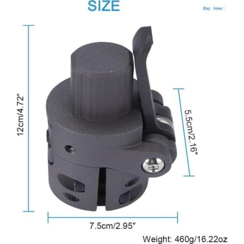 20CE Folding Bar Base Buckle Lock Screw Bracket Spare Parts Fold Hook Compatible with M365 Pro Universal Electric Scooter
