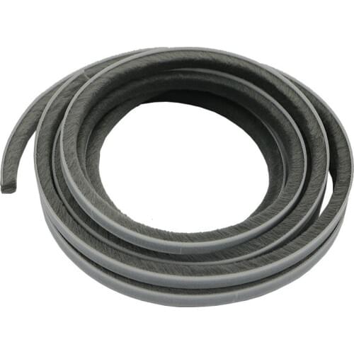 3 Meter 9X9 mm Self Adhesive Door and Window Sealing Strip Window Glass Rubber Strip Door Bottom Door Sound Insulation Strip