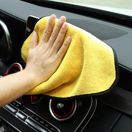30*30CM Car Wash Microfiber Towel Car Cleaning Drying Cloth for Kia Rio K2 K3 K4 K5 KX3 KX5 Cerato,Soul,Forte,Sportage R,Sorento
