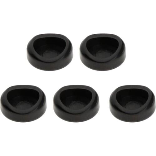 5 Pieces Plastic Saxophone Upper Thumb Rest Button, 24mm Outer Diameter