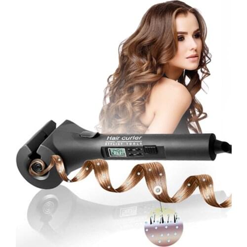 LCD Automatic Hair Curling Iron Magic Hair Curler Electric Ceramic Anti-perm Professional Hair Waver Styling Tools Hair Styler