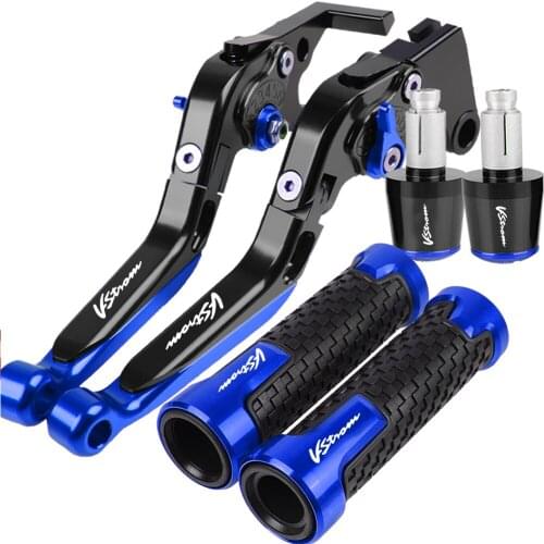For SUZUKI GSX650F GSX-650F 2008 2009 2010 2011 2012 2013 2014 2015 Motorcycle Brake Clutch Lever Handlebar Handle Grips Ends