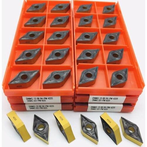 DNMG150608 PM 4225 DNMG150604 PM 4225 Carbide blade high quality turning tool Tokarnyy lathe blade dnmg 150608 dnmg 150604