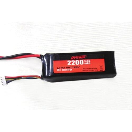 Dynam DY-6015 14.8V 2200MAH 25C Lipo battery XT60 Plug