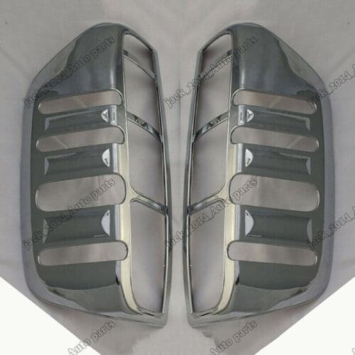 ABS chrome Tail Light Cover Trim Fit for Nissan Navara Frontier D40 2005 2006 2007 2008 2009 2010 2011 2012