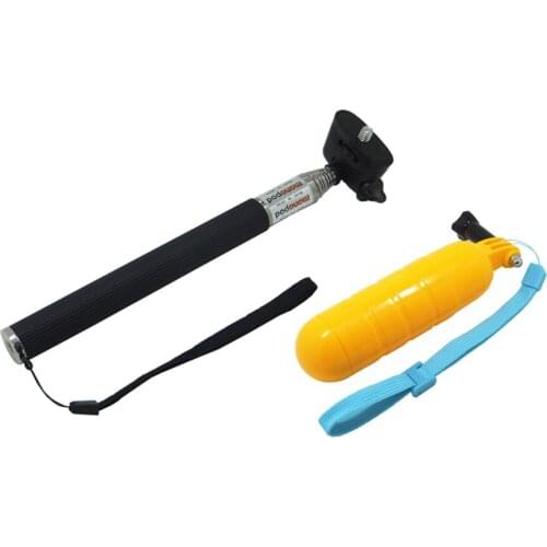 Bobber Floating+Self Stick Sets, Mount For gopro hero 5 4 go pro accessories Set Action sport Camera gopro hero 4 macka yi 4K