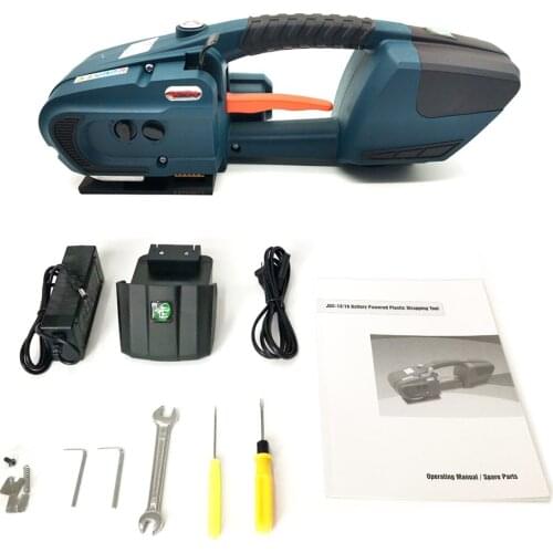 Battery Powered PET PP Strapping Tools 13mm-16mm For Pallet wrapping machine electrical