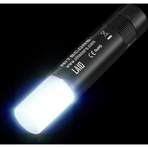 NITECORE LA10 135 lumens 360-degree omnidirectional lighting portable camp light, compact and compact, retractable body