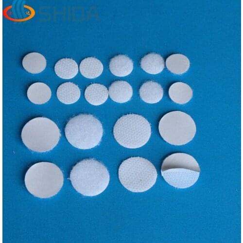 3/8''(10mm) Diameter self-Adhesive Fastener Tape ,400 sets , Sticky Back Fastening Dots. Adhesive hook&loop