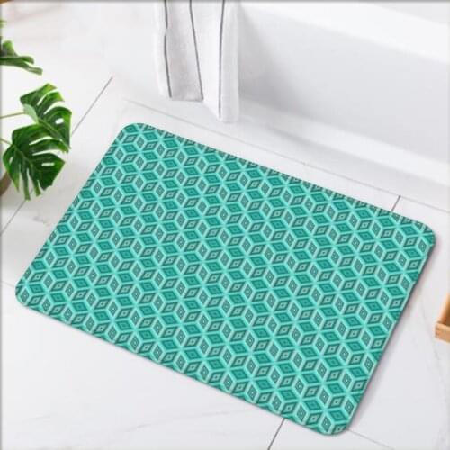 Nordic Kitchen Mat Bedroom Entrance Doormat Home Hallway Floor Decoration Living Room Geometric Carpet Bathroom Anti-Slip Rug