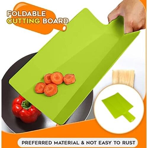 Foldable Chopping Blocks Tool Flexible Cutting Board Food Grade Plastic Household Classification Cutting Boards Kitchen Tool