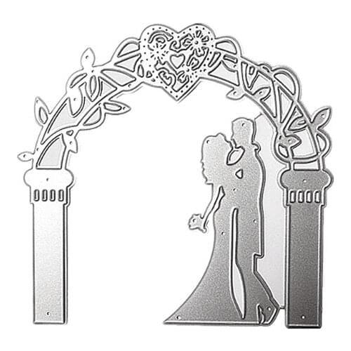 Wedding Metal Cutting Dies Stencil Scrapbooking DIY Album Stamp Paper Card Embossing Decor Craft