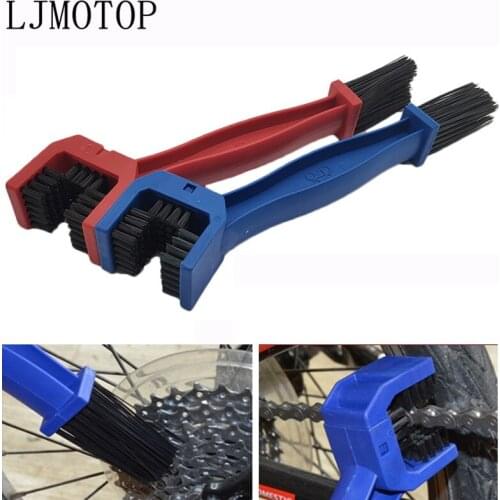 Motorcycle chain brush Cleaner Gear Grunge Outdoor Cleaner Scrubber Tool For Ducati HYPERMOTARD 821 SP HYPERMOTARD 939 SP