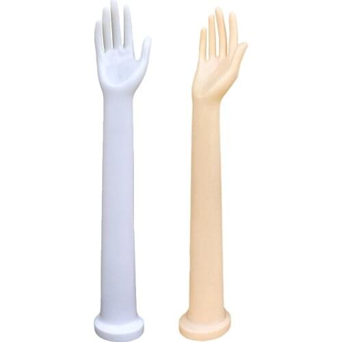 Female Mannequin Hand Bracelet Model Display Stand Finger Form Rings Display Holder Rack for Jewelry Organization