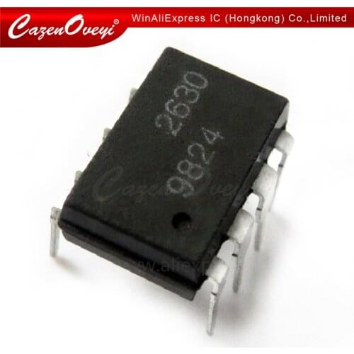 10pcs/lot HCPL2630 DIP8 SMD8 HCPL-2630 2630 A2630 DIP new and original IC In Stock