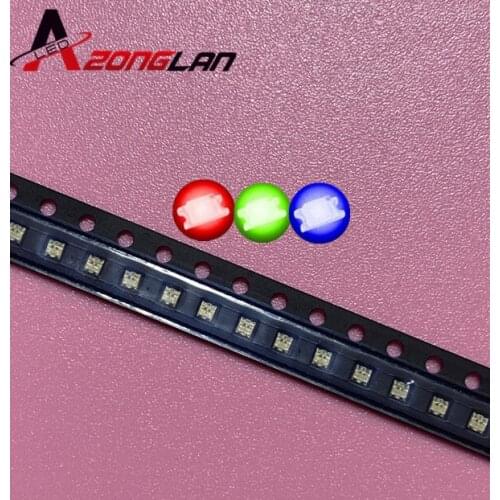1000PCS BGR SMD 0603 RGB Common Anode Led 0606 RGB LED Diode 4-Bin 1.6*1.6*0.55mm colorful Red/Green/Blue 1615