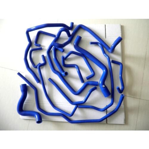 15PCS Silicone Radiator water/coolant Hose for 1985-1991 Renault Super 5 R5 GT B/C40 1.4L Turbo Phase 2 85 86 87 88 89 90