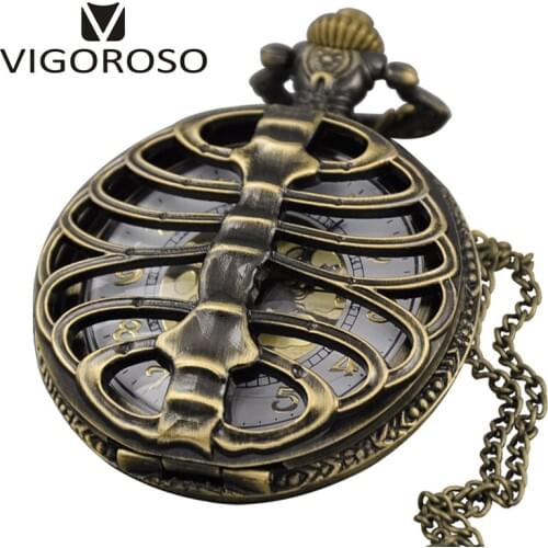 2018 Hot Quartz Pocket Watch Pendant Long Chain Necklace Watches Mens Top Quality Best Gifts relogio de bolso clock