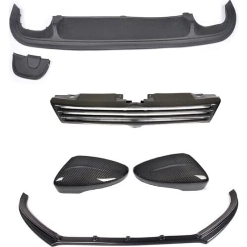 2021 Suitable For Front the Shovel，Spoiler，Rear Lip and Middle Mesh Mirror Shell of Volkswagen Old Suteng Modified Parts