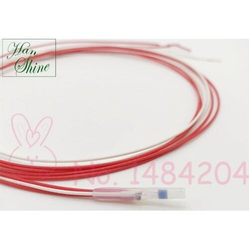 Anti Corrosion PTFE Pt100 Probe for Motor Coil Class A 3 Wire 1m Cable Up to 250 Degree Celsius Heat Resistant