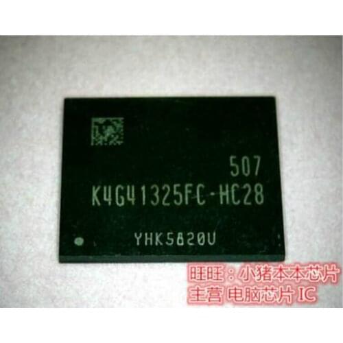 Free shipping 2PCS K4G41325FC-HC28 K4G41325FC BGA