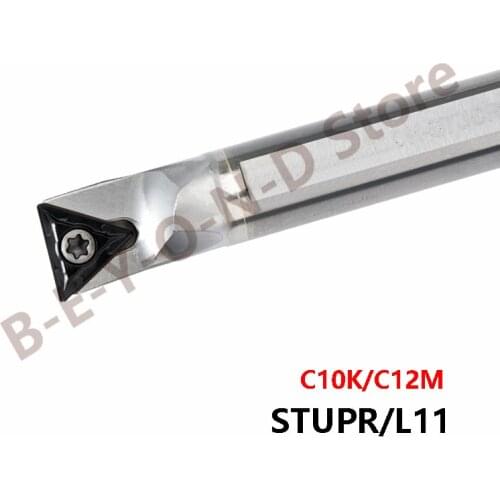 BEYOND STUPR C10K-STUPR11 C10K-STUPL11 C12M-STUPR11 C12M-STUPL11 Turning Lathe Tool Holder Shank Tungsten Steel Boring Bar
