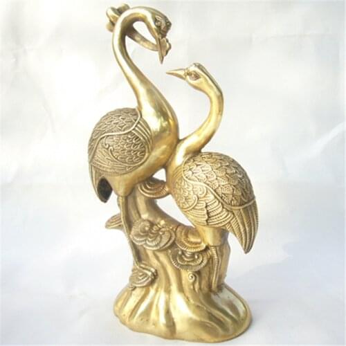 A artesanías de cobre para ayudar a parejas una unión armoniosa que dura cien años como la armonía del universo