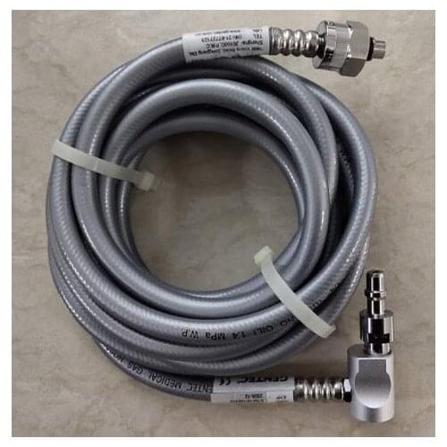 For Mindray A3 A5 A7 A-3 A-5 A-7 WATO EX20 EX25 EX-20 EX-25 gas source hose German standard connector 34G-N20-GS NS-5