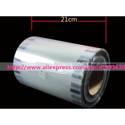 Bowl boba bubble tea juice drink film cover sealing film for Bowl sealer sealing machine 14cm ,15cm,17cm