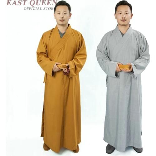 Buddhist monk robes clothing costume shaolin monk clothing buddhist monk clothes uniform meditation clothing KK2087 Y
